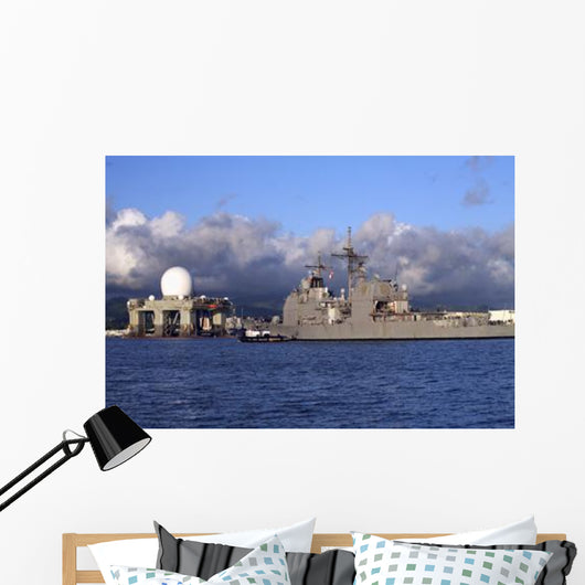 Sea Based X-band Radar Wall Decal Design 1