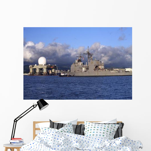 Sea Based X-band Radar Wall Decal Design 1