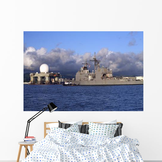 Sea Based X-band Radar Wall Decal Design 1