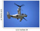 Osprey Tiltrotor Aircraft Flight Wall Decal