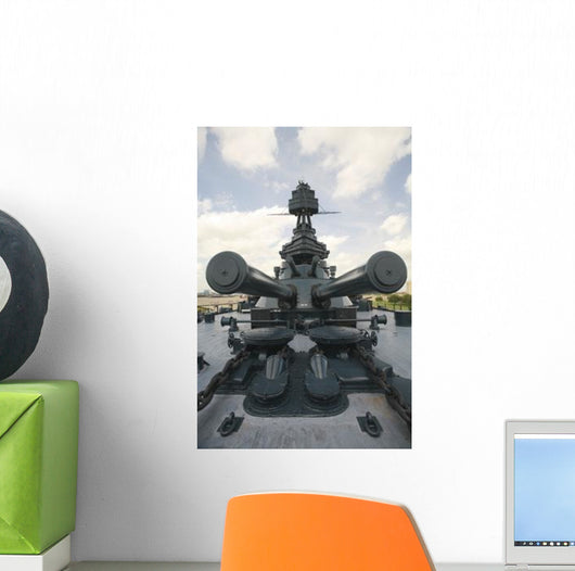 Battleship Uss Texas Wall Decal Design 4