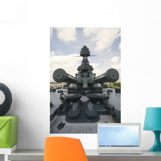 Battleship Uss Texas Wall Decal Design 4