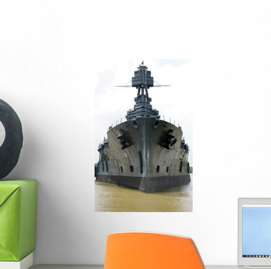 Battleship Uss Texas Wall Decal Design 3