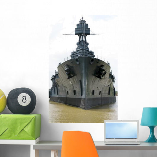 Battleship Uss Texas Wall Decal Design 3