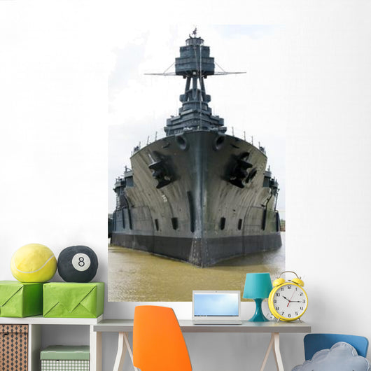 Battleship Uss Texas Wall Decal Design 3