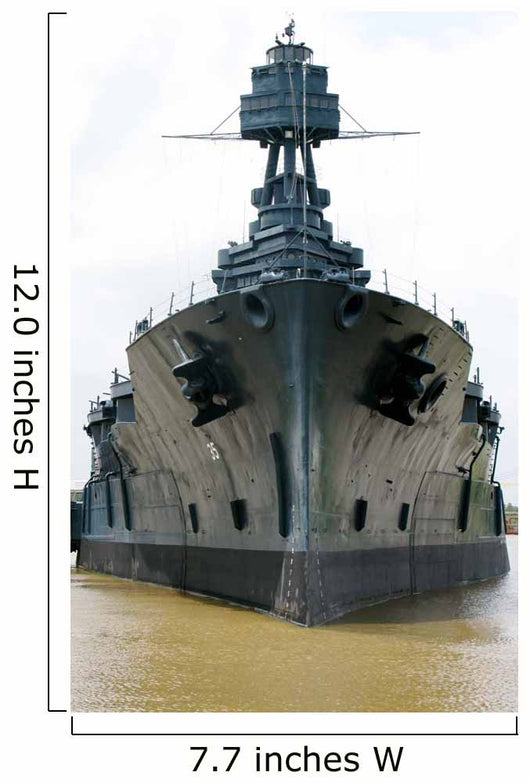 Battleship Uss Texas Wall Decal Design 3