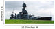 Battleship Uss Texas Wall Decal Design 1