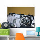 Twin Bofors 40mm Anti-aircraft Wall Decal