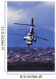 Ch-46 Sea Knight Helicopter Wall Decal