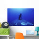 Navy Seal Stands Next Wall Decal