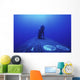 Navy Seal Stands Next Wall Decal