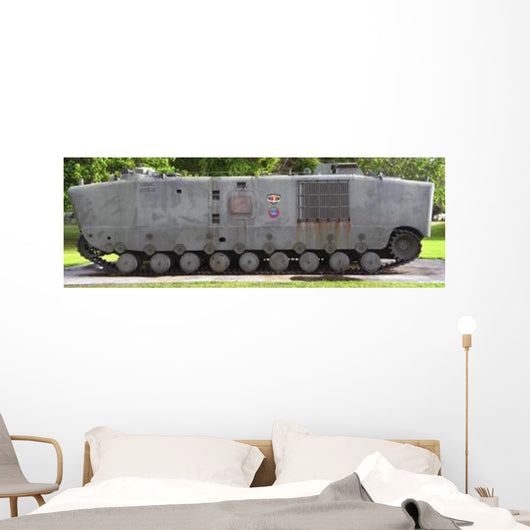 Amphibious Armored Vehicle Lvt-5 Wall Decal
