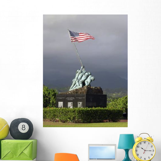 Iwo Jima Statue Wall Decal