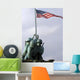 Up Iwo Jima Bronze Wall Decal