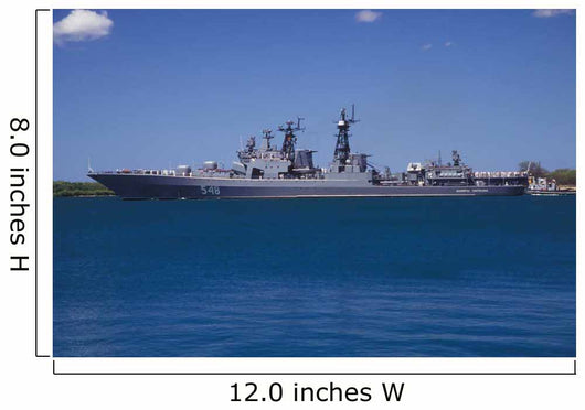 Russian Destroyer Admiral Panteleyev Wall Decal Design 1