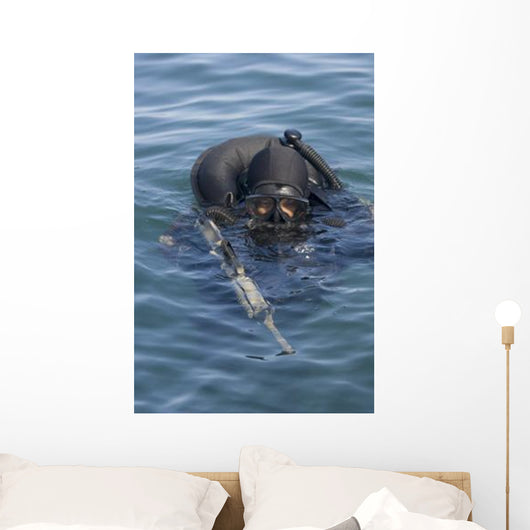 Us Navy Seal Combat Wall Decal Design 4