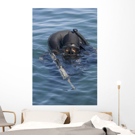Us Navy Seal Combat Wall Decal Design 4