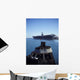 Uss Abraham Lincoln Docked Wall Decal