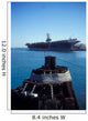 Uss Abraham Lincoln Docked Wall Decal