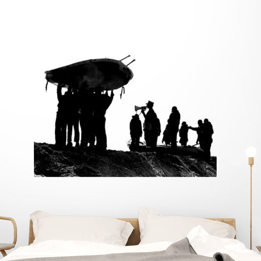 Navy Seals Hold Inflatable Wall Decal