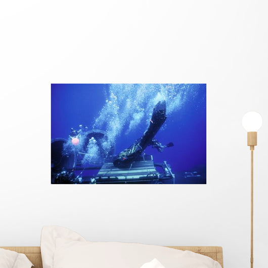 Dry Deck Shelter Crewmen Wall Decal Design 1