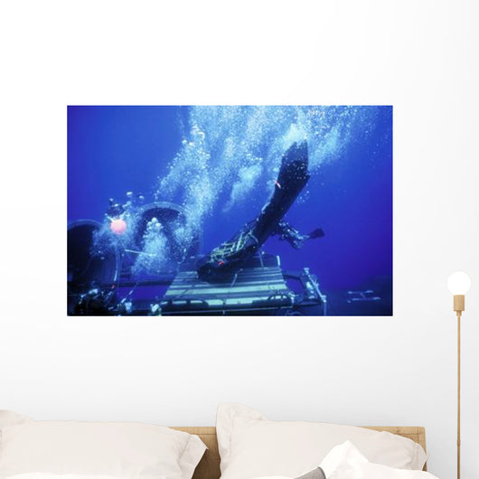 Dry Deck Shelter Crewmen Wall Decal Design 1