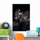 Navy Seal Crosses Beach Wall Decal