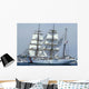 Uscgc Eagle 295-foot Barque Wall Decal