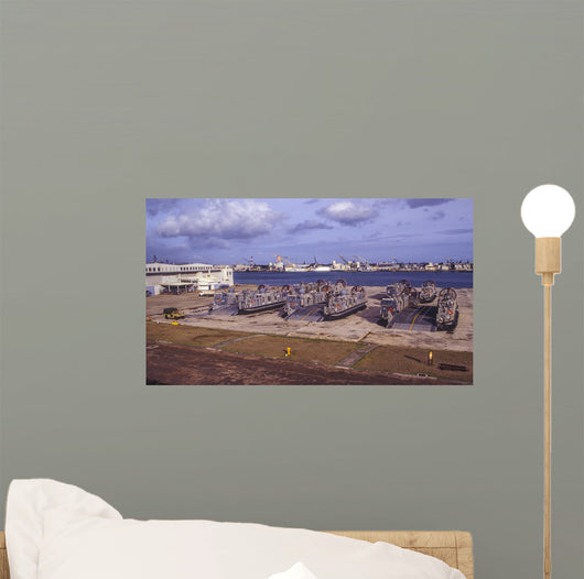 Deflated Landing Craft Air Wall Decal