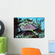 Hogfish Swimming above Coral Wall Decal