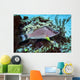 Hogfish Swimming above Coral Wall Decal