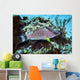 Hogfish Swimming above Coral Wall Decal