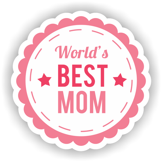 World's Best Mom Sticker | 3