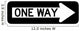 One Way to the Right Sign Wall Decal