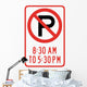 No Parking 8 30 Wall Decal