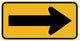 Large Arrow to Right Wall Decal
