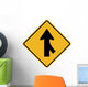 Merging Traffic from Right Wall Decal