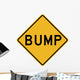Bump Word Sign Wall Decal