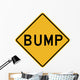 Bump Word Sign Wall Decal
