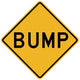 Bump Word Sign Wall Decal
