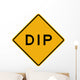 Dip Word Sign Wall Decal