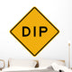 Dip Word Sign Wall Decal