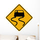Slippery When Wet Symbol Wall Decal