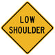 Low Shoulder Word Sign Wall Decal
