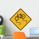 Bicycle Surface Condition Symbol Wall Decal