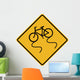 Bicycle Surface Condition Symbol Wall Decal