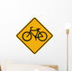 Bicycle Symbol Sign Wall Decal