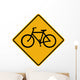 Bicycle Symbol Sign Wall Decal
