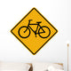 Bicycle Symbol Sign Wall Decal
