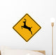 Deer Symbol Sign Wall Decal